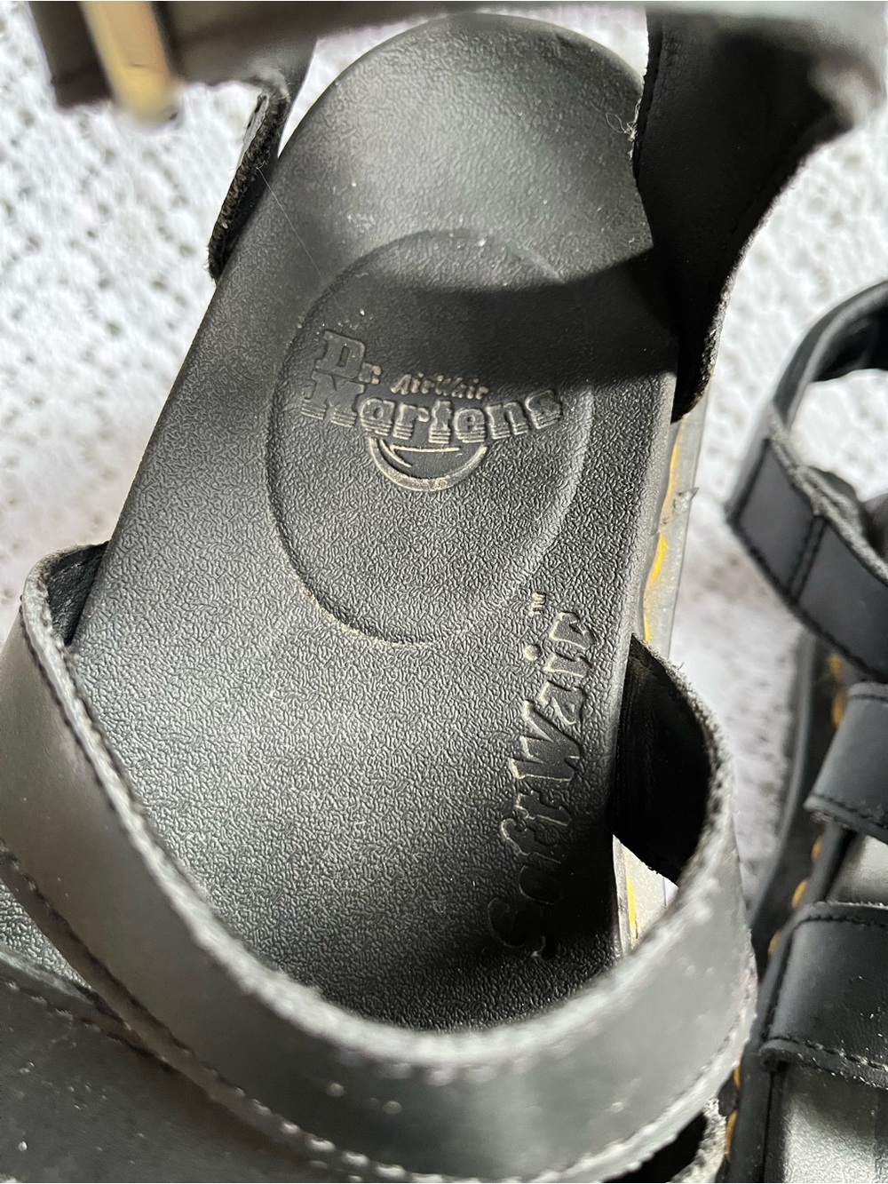 Women’s Dr. Martens Blaire Black Leather Fisherman Sandals Doc Martens - Picture 7 of 8